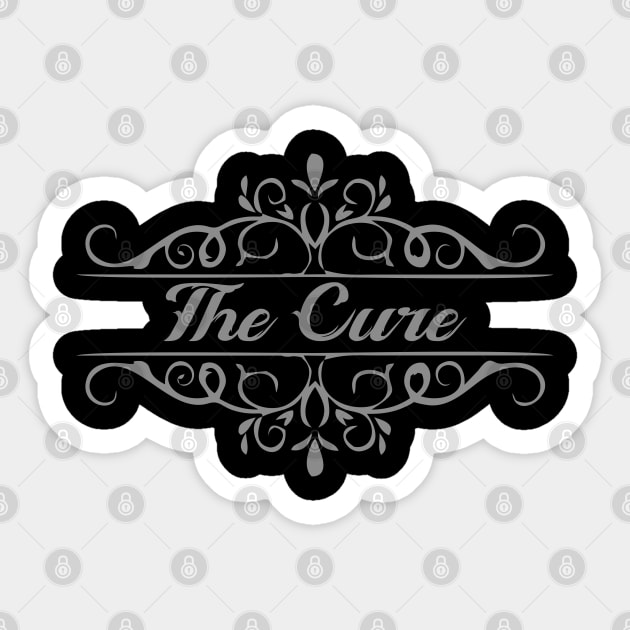 Nice The Cure Sticker by mugimugimetsel